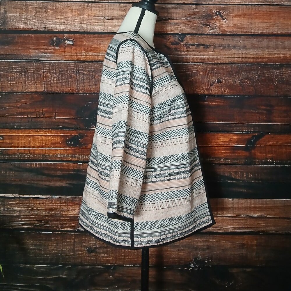 NWT Ruby Rd Jacket PM Medium Petite Open Front Wo… - image 5